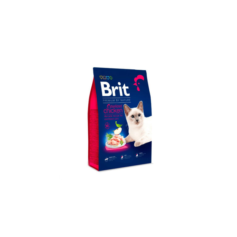 Brit Premium Cat BN Sterilised Chicken 8kg
