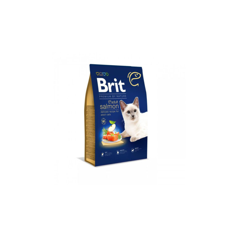 Brit Premium Cat BN Adult Salmon 8kg